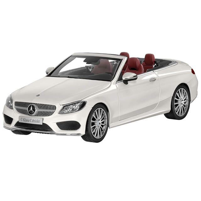メルセデス ベンツ C180 カブリオレ ミニカー ダイヤモンドホワイトの