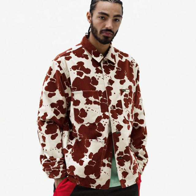 Supreme - M camo supreme velvet chore coat 20ss 新品の通販 by ART