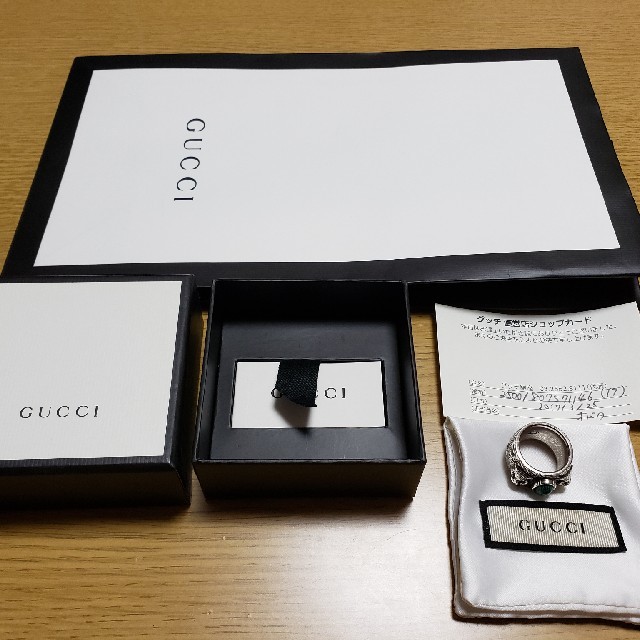GUCCI - 最終値下げ！GUCCI ガーデン シルバーリング 17号の通販 by い