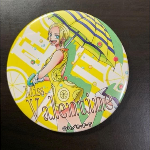 ONE PIECE 輩缶バッチ ミス・バレンタインの通販 by きょうこ's shop