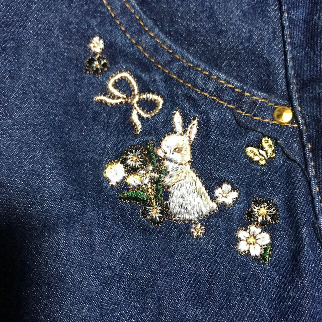 フランシュリッペ うさぎ刺繍タックスカートの通販はau PAY マーケット