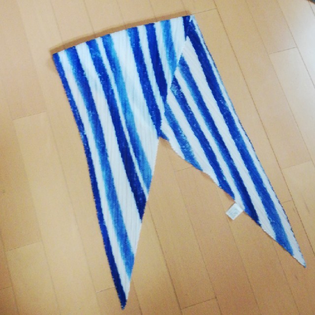 PLEATS PLEASE ISSEY MIYAKE - プリーツプリーズストライプスカーフの