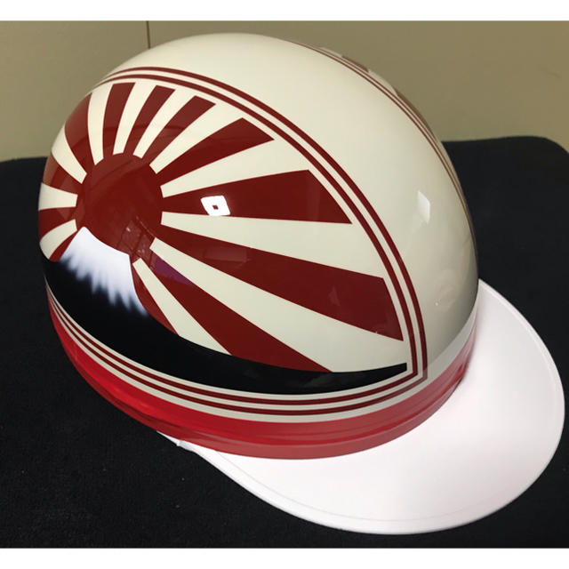 アイボリー 富士日章 コルク半 ヘルメットの通販 by paint｜ラクマ