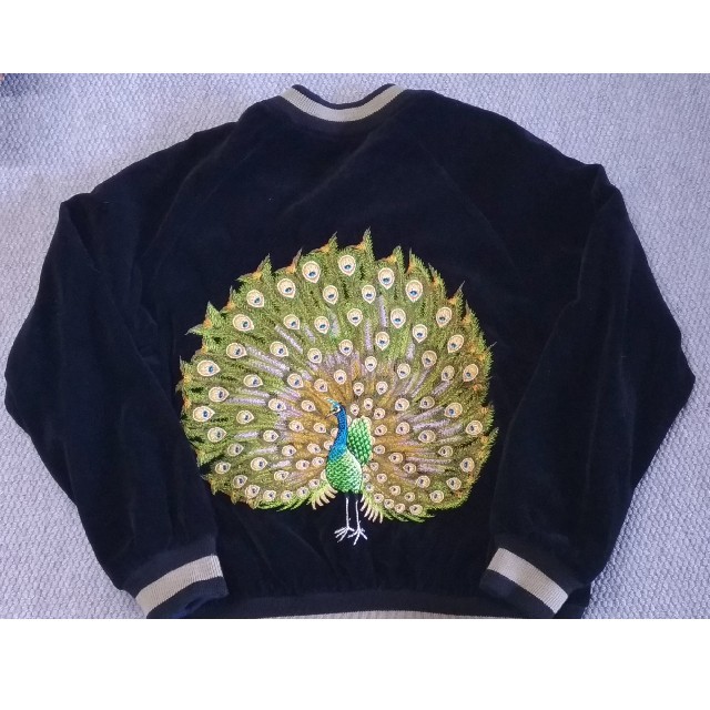 DENIME - レア！DENIMEドゥニーム リバーシブルスカジャン孔雀柄