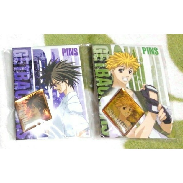 Get Backers ゲットバッカーズ 奪還屋 美堂蛮 天野銀次 ピンズの通販