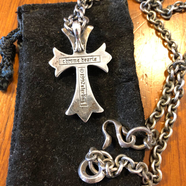 Chrome Hearts - クロムハーツ シルバークロスネックレス 1992年 現品