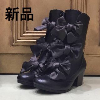 Emily Temple cute（靴/シューズ ・ ブラック/黒色系）のフリマ