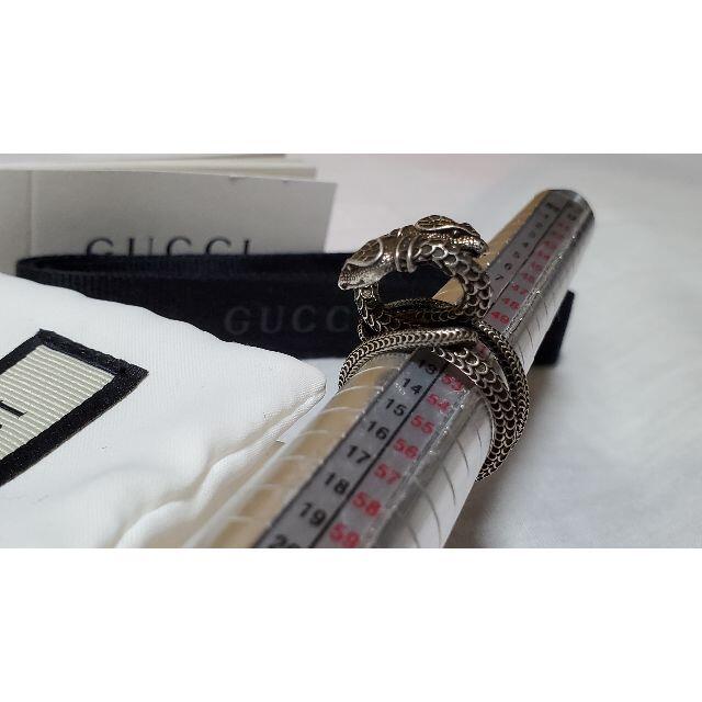 GUCCI - 正規未 レア グッチ ガーデン スネークリング 13 双蛇