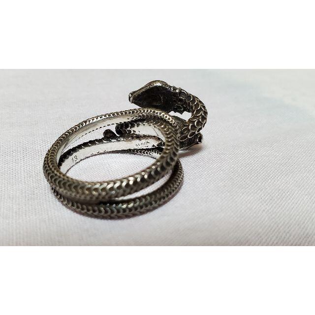 GUCCI - 正規未 レア グッチ ガーデン スネークリング 13 双蛇