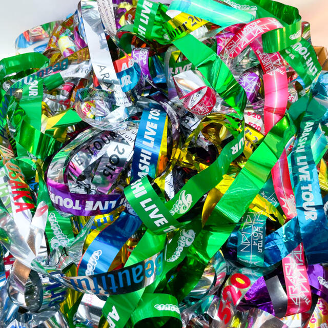 Johnny's - 嵐 ツアー 銀テープ 落下物 大量 まとめて セットの通販 by