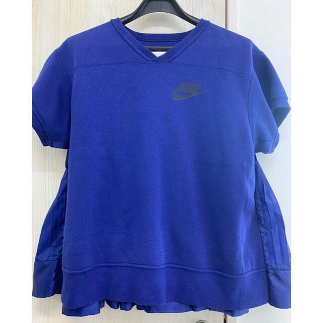 sacai - NIKE × Sacai 15SS バックプリーツ 半袖スウェット サイズ:Mの