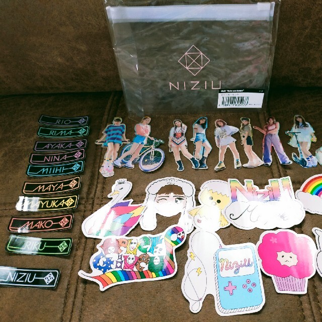 NiziU “Make You Happy” ステッカーセットの通販 by nano's shop｜ラクマ