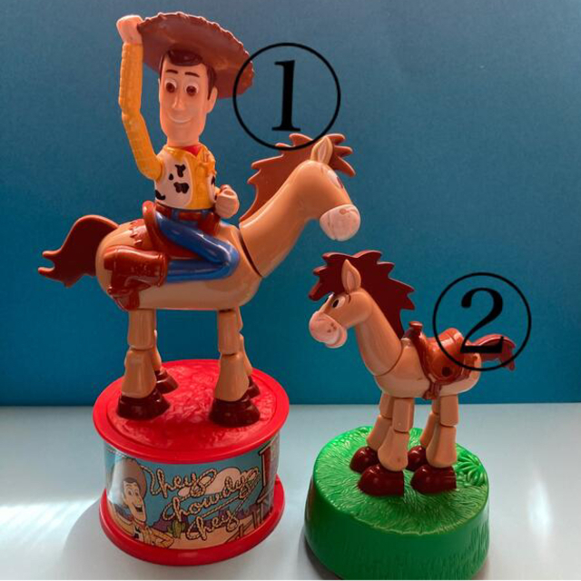 トイ・ストーリー - トイストーリー2 ウッディ&ブルズアイ アメトイ