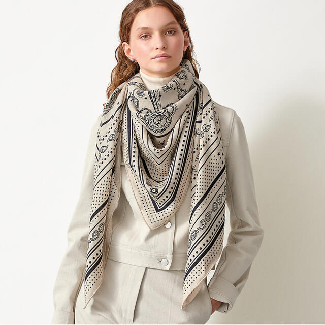 HERMES - 新品 HERMES エルメス カシシル 140 ナチュラルの通販 by