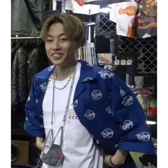 keboz ベースボールシャツ セットアップ コムドット ゆうた 着用