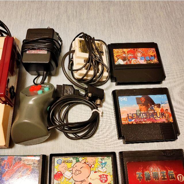 ファミリーコンピュータ - FC ファミコン本体 ソフト9本 周辺機器