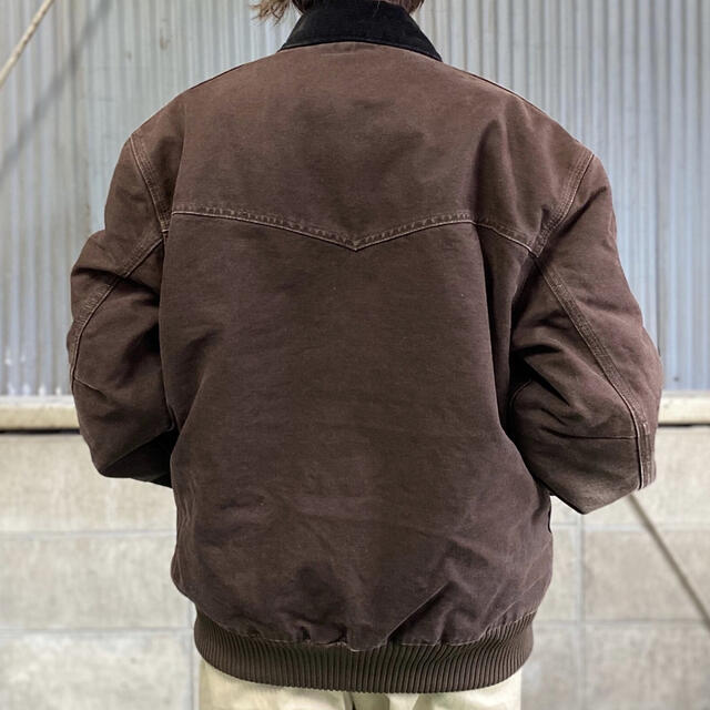 carhartt - Carhartt カーハート サンタフェジャケット ブラウン Mの
