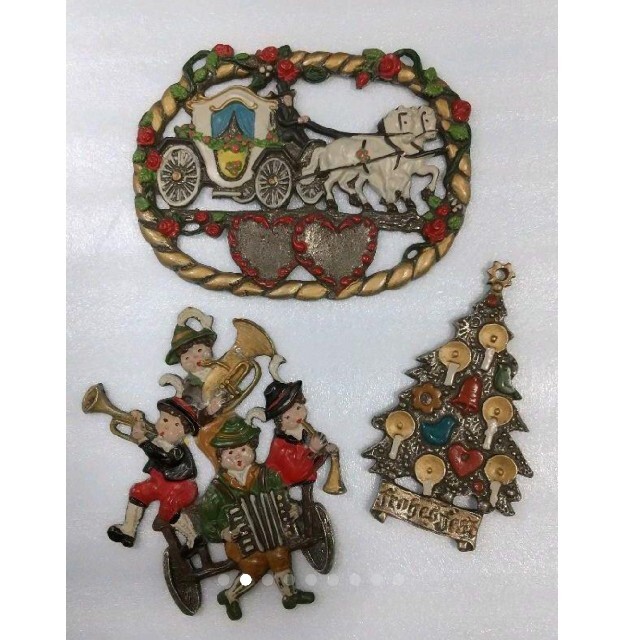 ドイツ製キューン社 錫壁飾り3点の通販 by モモもも's shop｜ラクマ