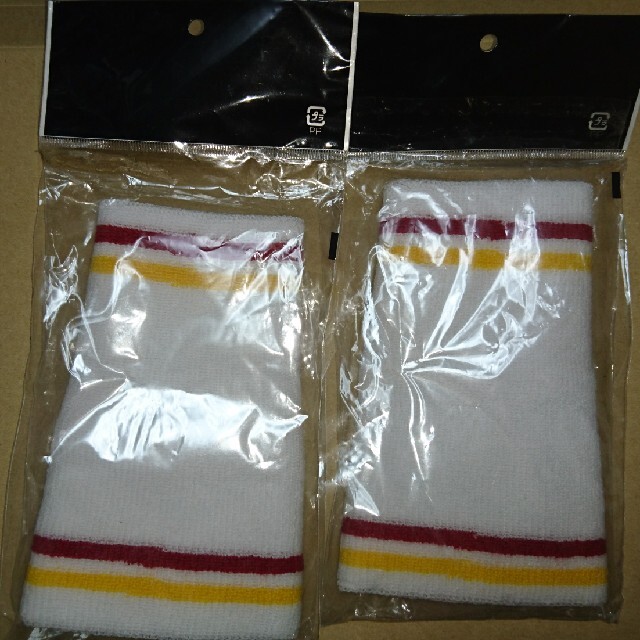 久保田スラッガー 限定リストバンド 2006年金本モデル イエロー×レッド