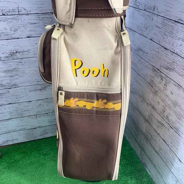 キャディバッグ 》プーさんキャディバッグ + アイアンカバーセットの