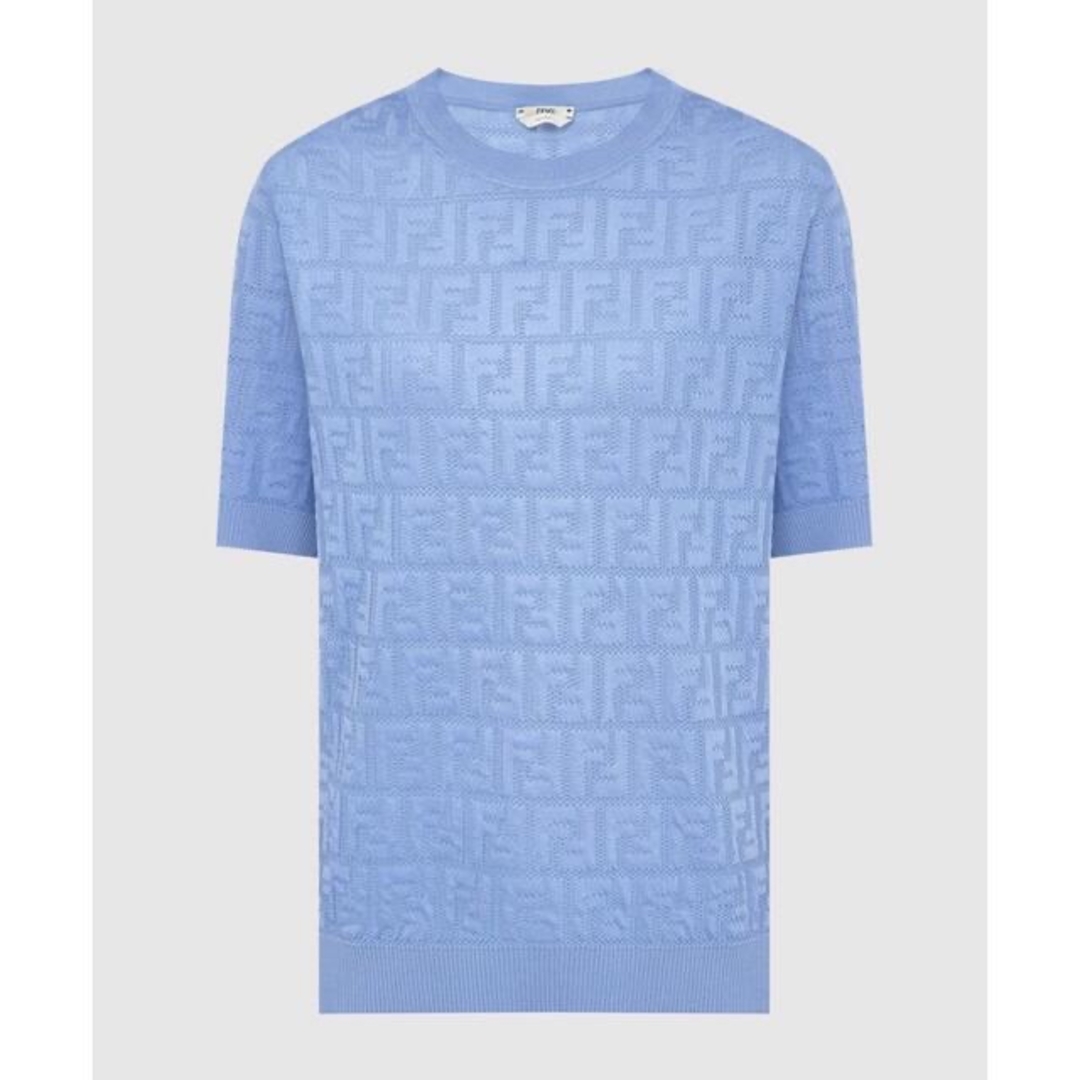 FENDI - FENDI サマーニット 半袖 36 ブルーの通販 by pink