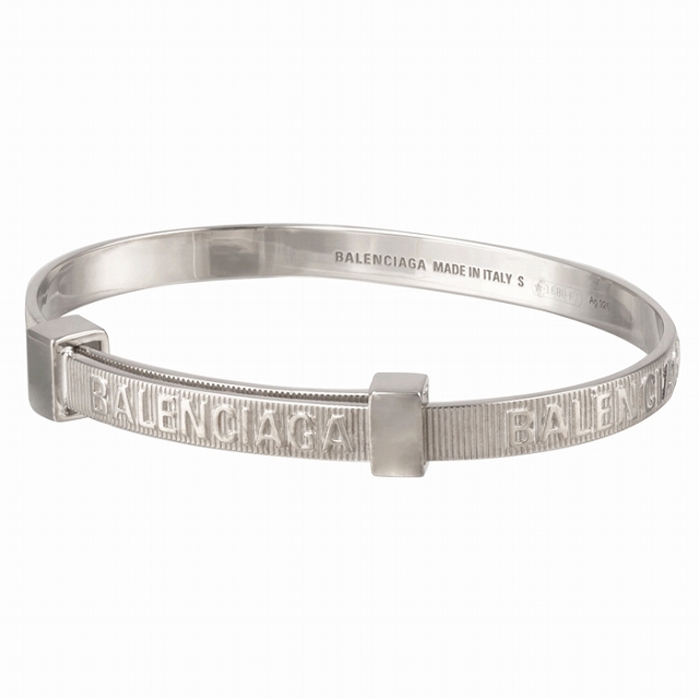 BALENCIAGA - バレンシアガ BALENCIAGA ブレスレット ロゴ FORCE