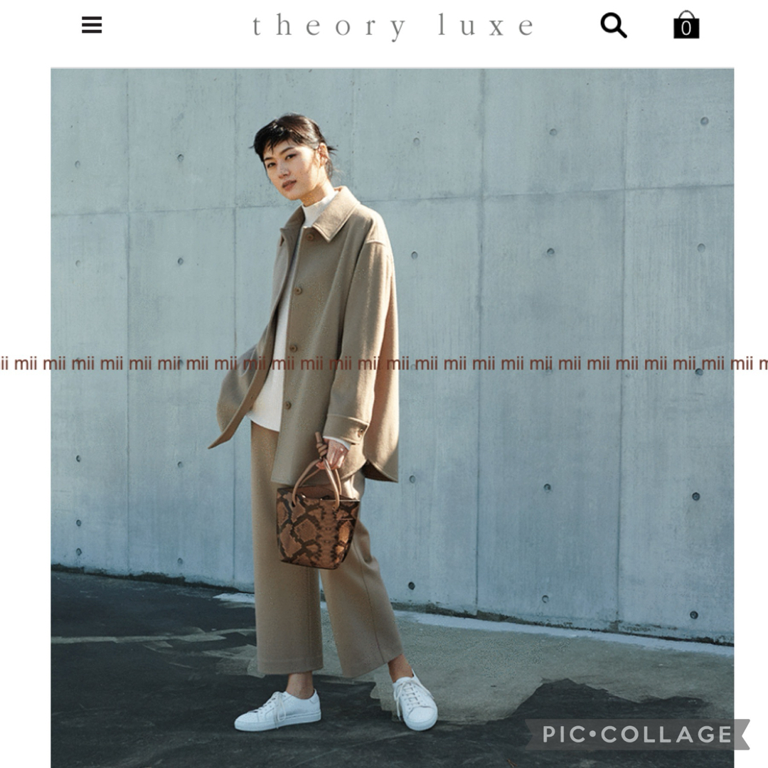 Theory luxe - ✤theory luxe セオリーリュクス 圧縮ウールパンツ✤の