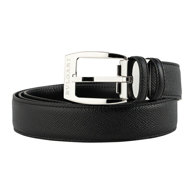 BVLGARI - 新品 ブルガリ BVLGARI ベルト エリプス ブラック 黒の通販
