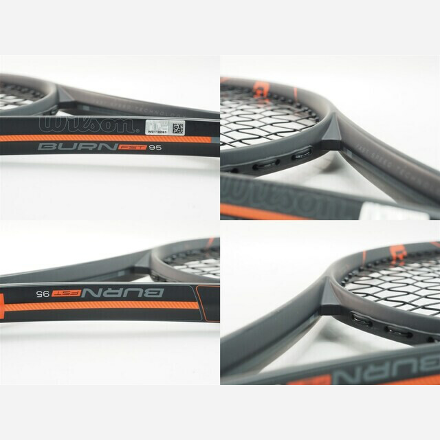 wilson - 中古 テニスラケット ウィルソン バーン FST 95 2016年モデル