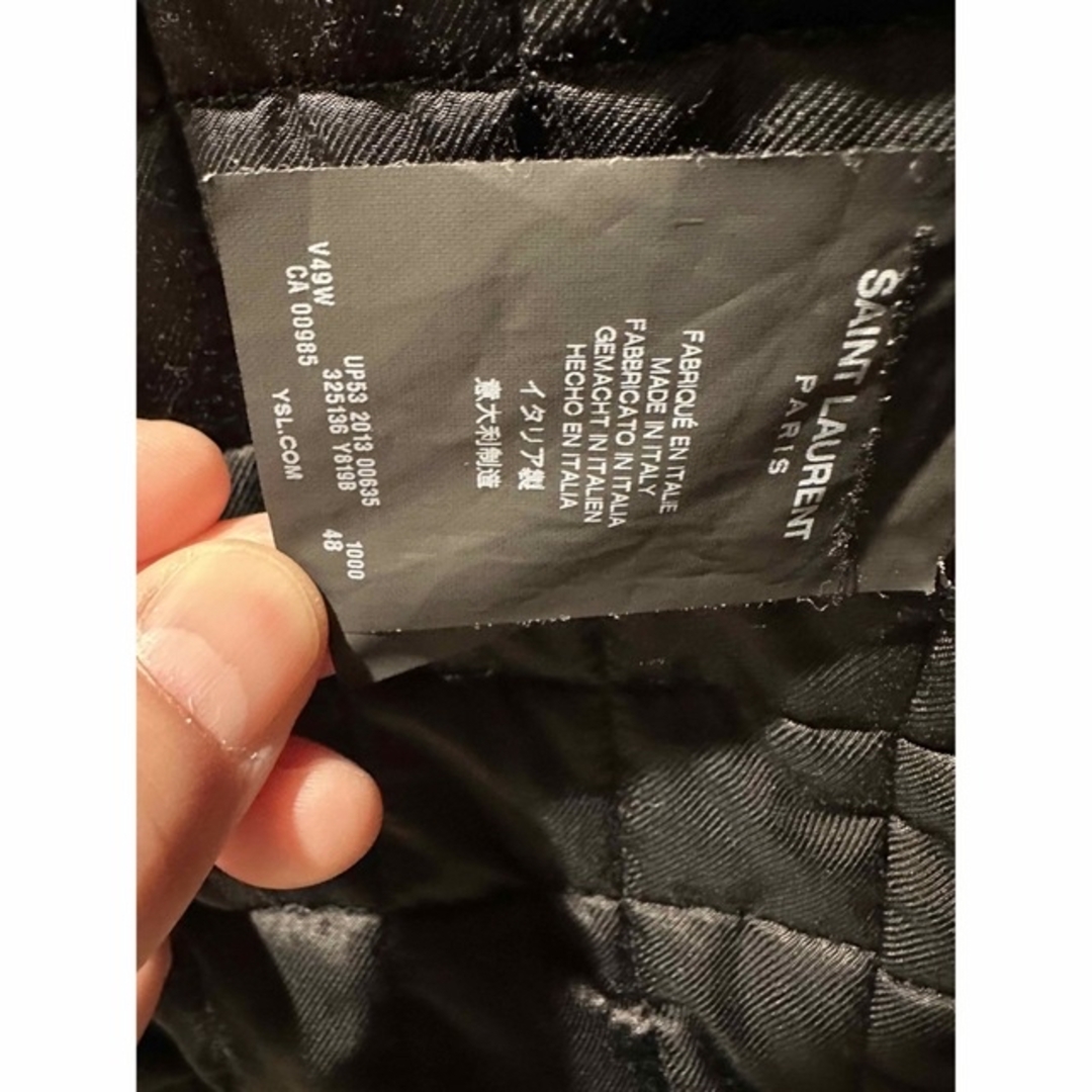 SAINT LAURENT - サンローラン ファー ジャケット ブルゾン48の通販 by