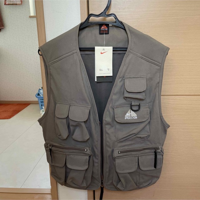 NIKE - 新品 90s NIKE ACG フィッシング ベスト グレー M 未使用の通販
