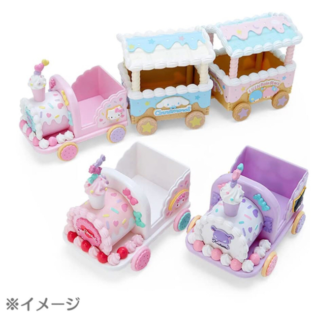 マイメロディ - ‧✧̣̇‧🎀マイメロディ￤汽車風小物入れ(スイーツ