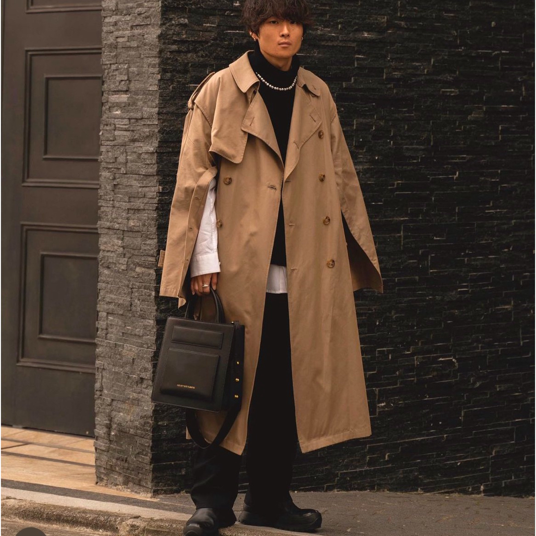 stein - stein DEFORMATION TRENCH COATの通販 by 07ムーディー's shop