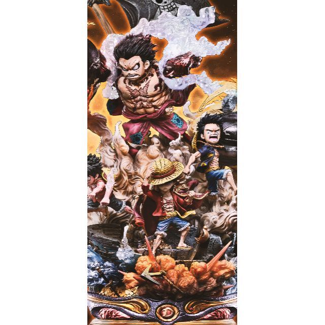 ワンピース モンキー・D・ルフィ ワーコレサイズ フィギュア ガレージ