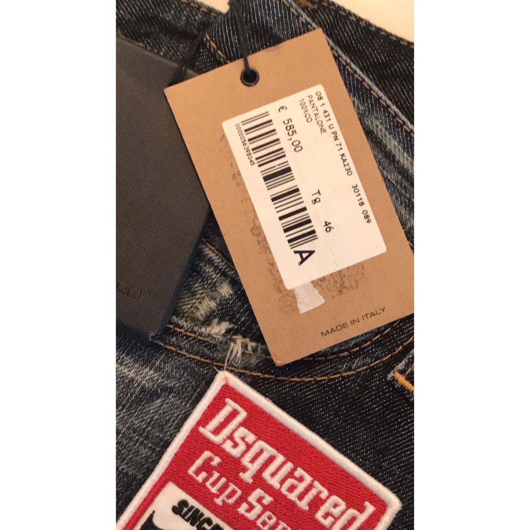 DSQUARED2 - Dsquared2 ワッペン デニム パンツ の通販 by YASUYUKI