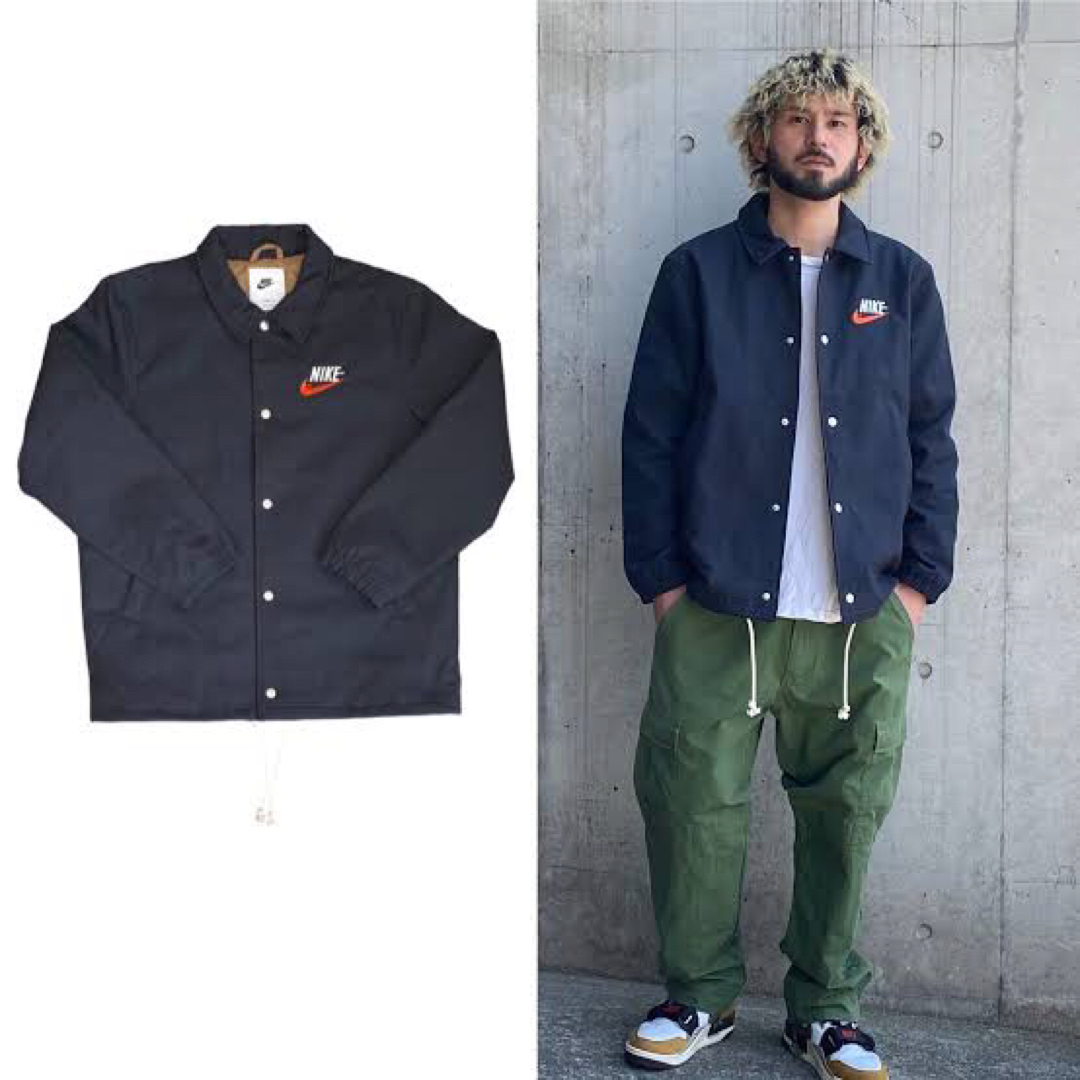 NIKE - ナイキ コーチジャケット black TREND CAPSULE JACKETの通販 by