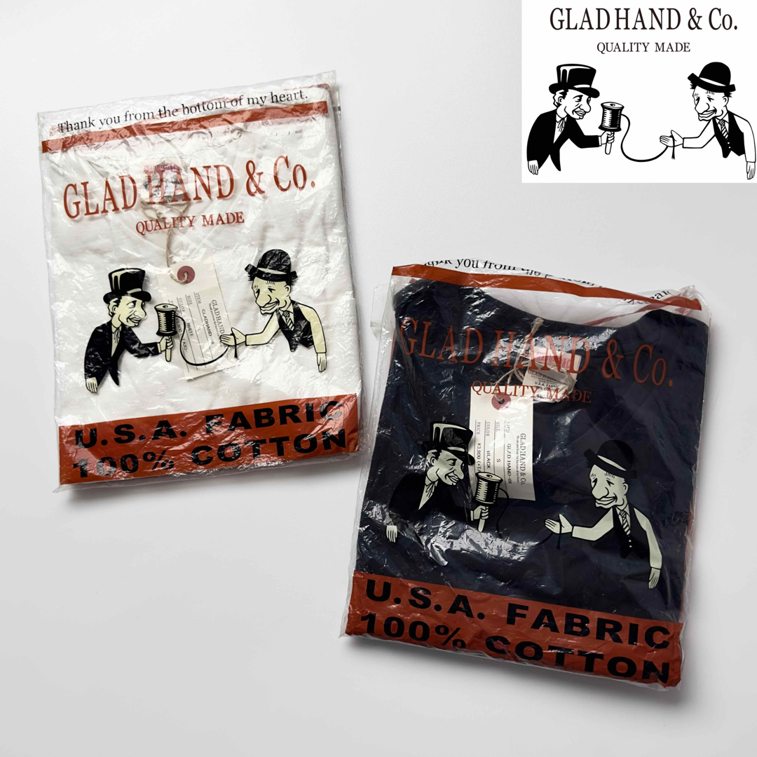 GLADHAND & Co. - タグ付き未使用 グラッドハンド VネックポケットT