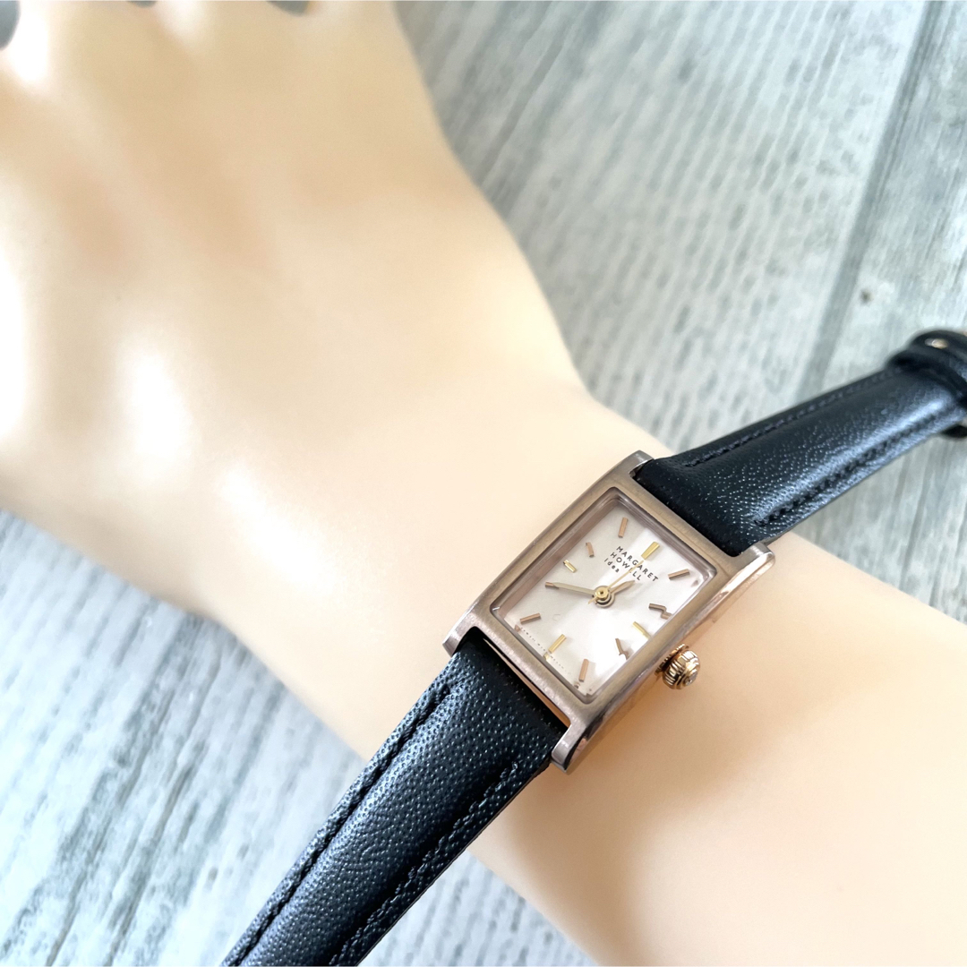 MARGARET HOWELL - 【動作OK】MARGARET HOWELL 腕時計 スクエア ピンク