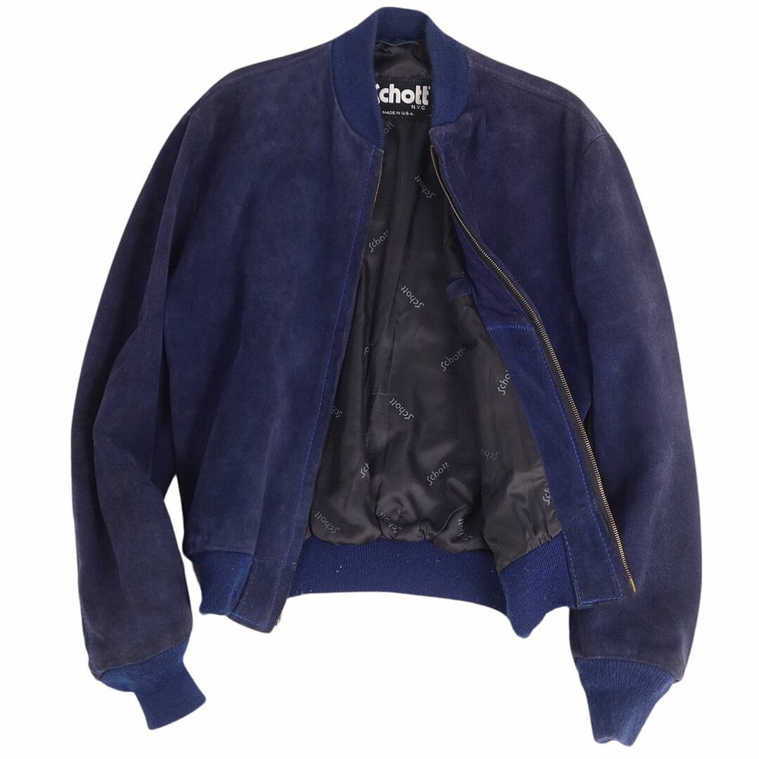 schott - ショット SCHOTT ブルゾン レザージャケット スエード