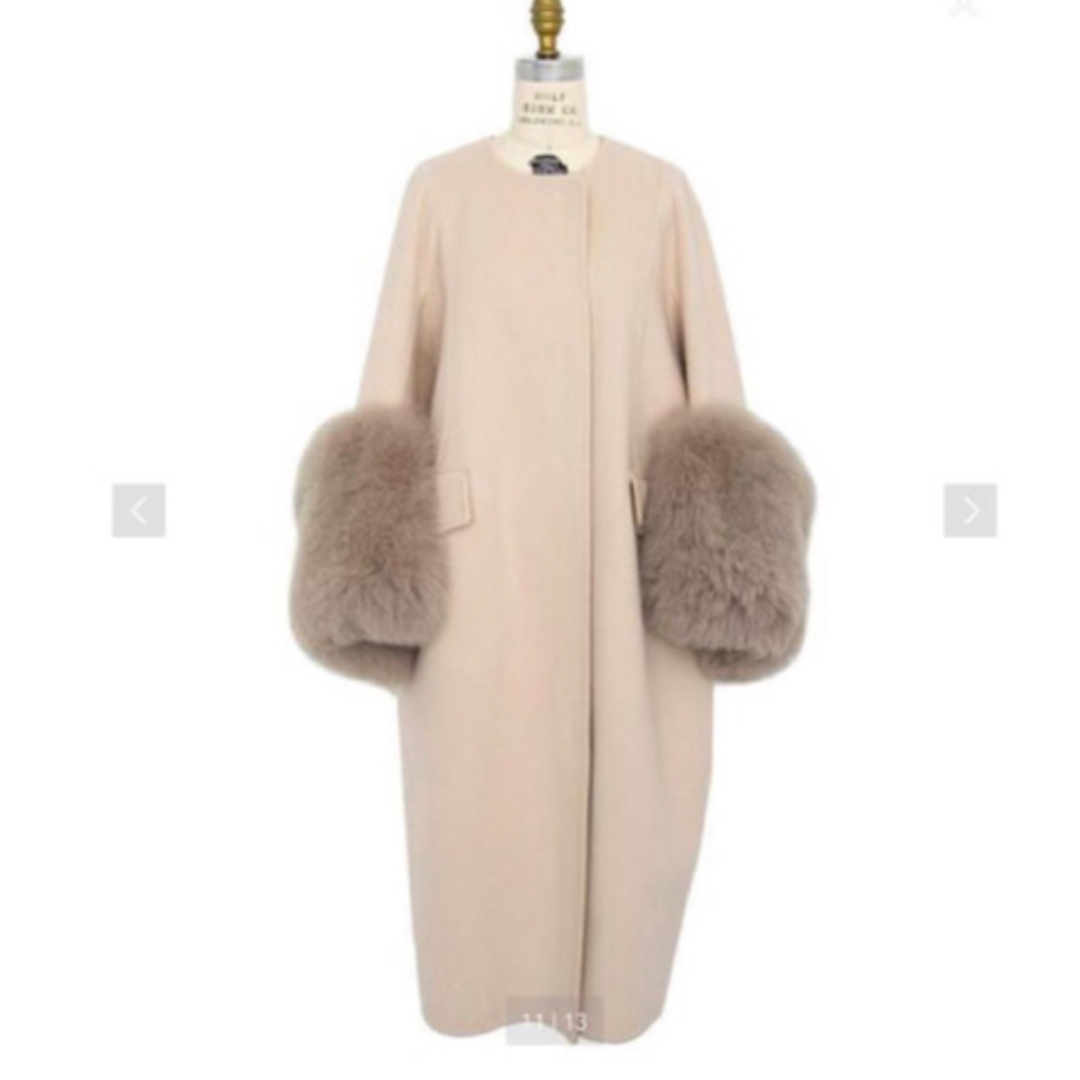 Drawer - 【はるこ様専用】ドゥロワー ファーコートの通販 by op