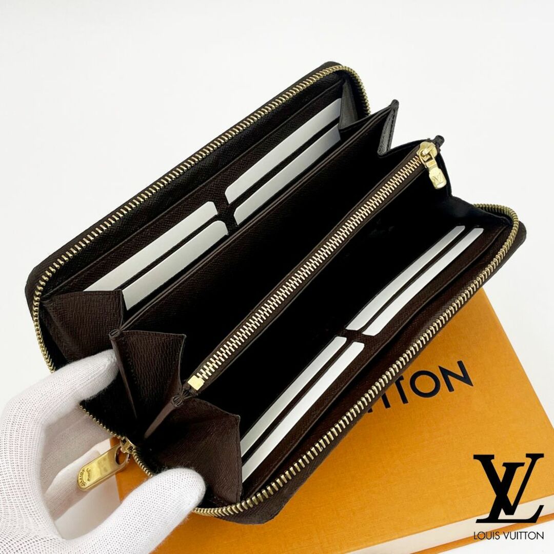 ジッピー・ウォレット ダミエ・エベヌ｜ルイ・ヴィトン 公式サイト