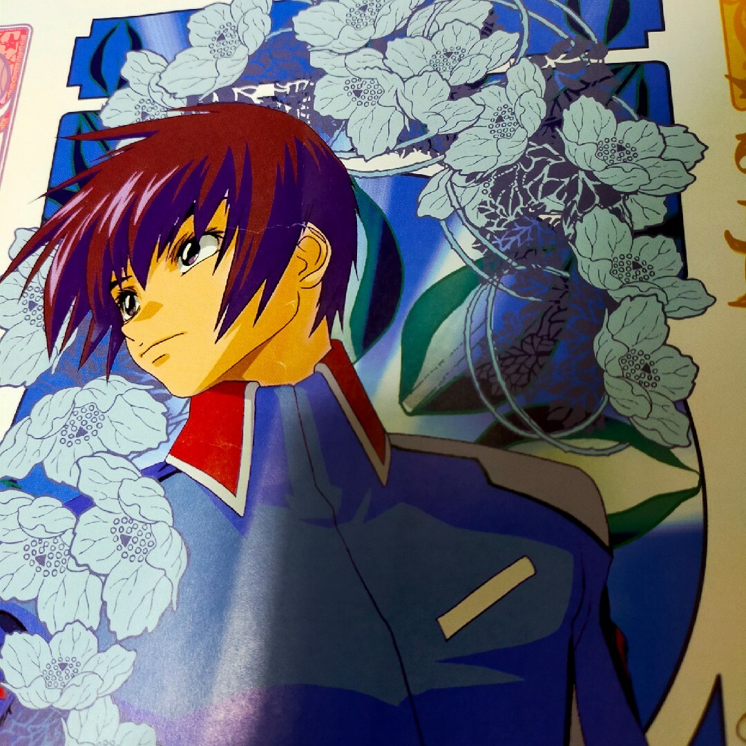 ガンダムSEED ガンダムカフェ フェアメニューペーパー アスラン キラの