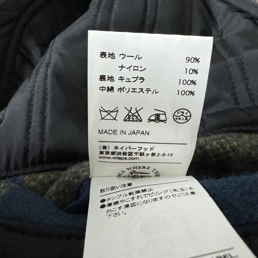 W)taps - 美品！WTAPS チェックランバージャックジャケット！日本製