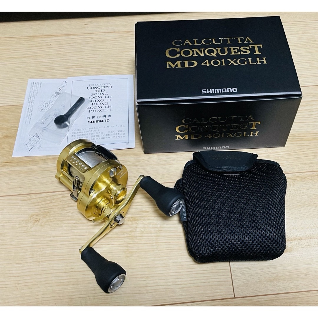 SHIMANO - 新品 23 カルカッタコンクエストMD 401XGLHの通販 by tgw's