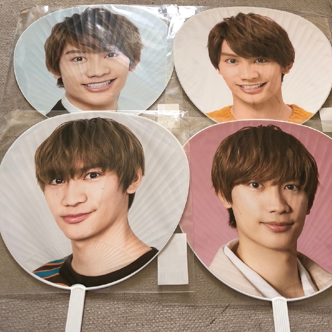 なにわ男子 - 藤原丈一郎 うちわ 歴代4枚セットの通販 by わふみ's