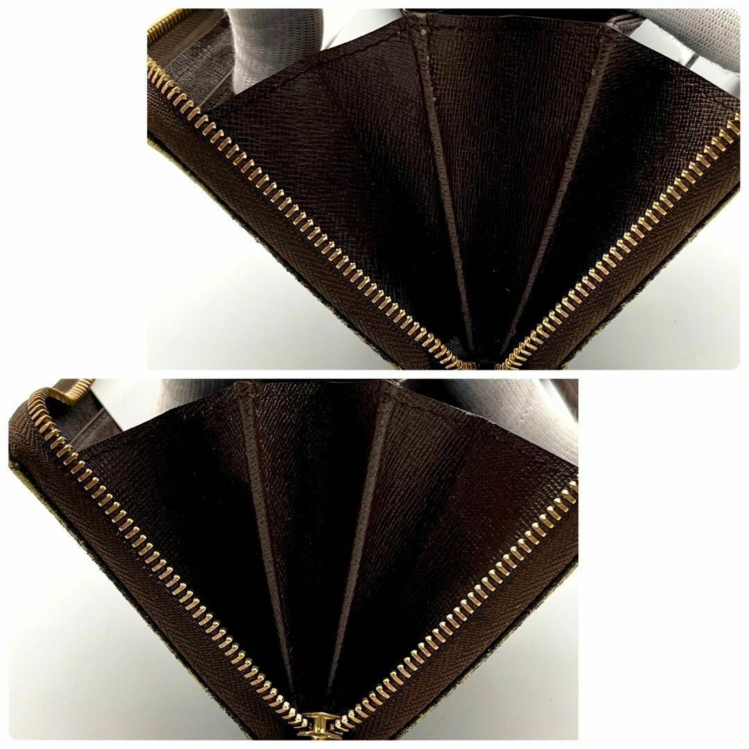 LOUIS VUITTON - ルイヴィトン 長財布 モノグラムミニラン 茶色