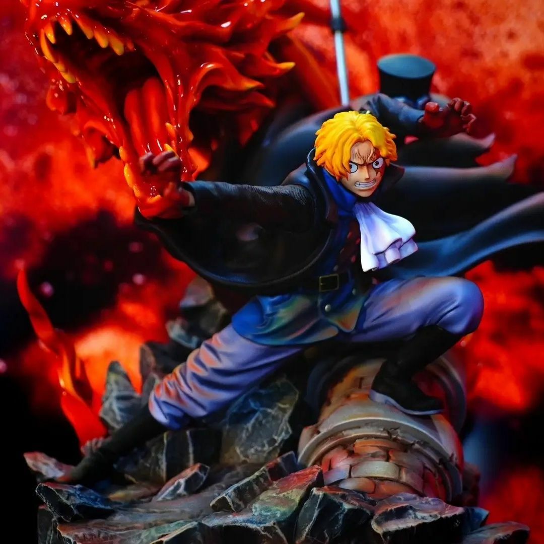 ワンピース 革命軍 サボ ガレージキット フィギュア スタチュー 塗装