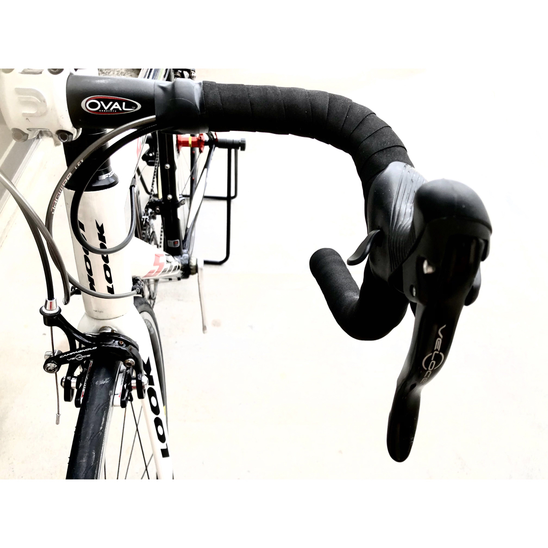 LOOK - フルカーボン美品◾️全整備済LOOK/ルック555/新品カンパ