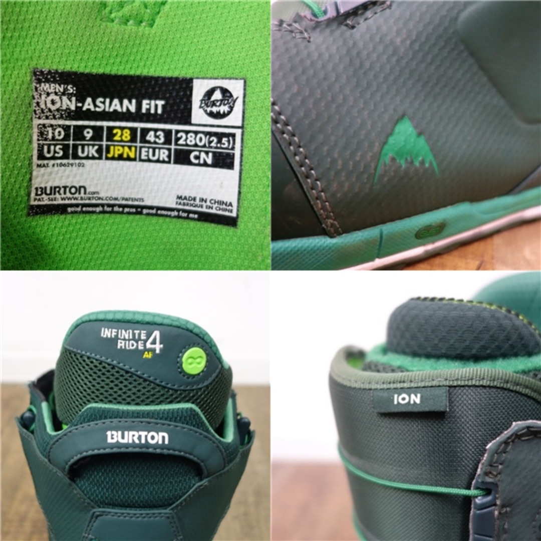 バートン BURTON ION INFINITE RIDE 4AF スノーボード ソフト ブーツ