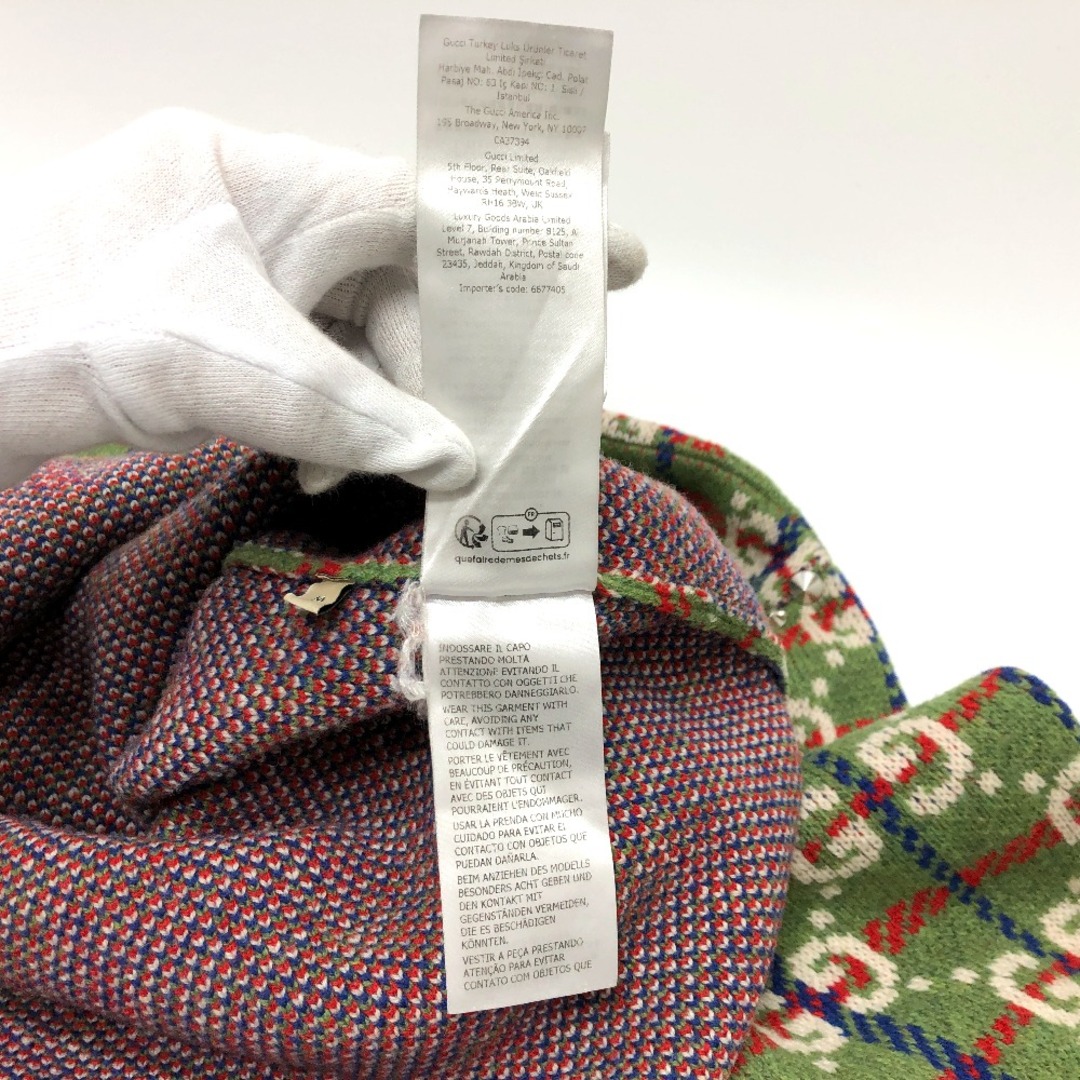 GUCCI - グッチ GUCCI スタッズ 713571 GG ニット セーター ウール